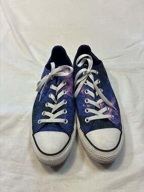 Converse Chuck Taylor All Star Low Top Galaxy Print Sneakers Women's Size 10